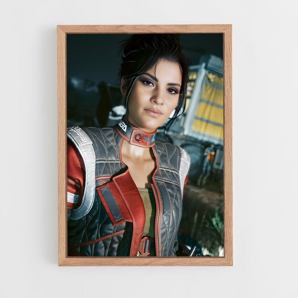 Poster Panam palmer gilet – affiche Cyberpunk (vue 4)